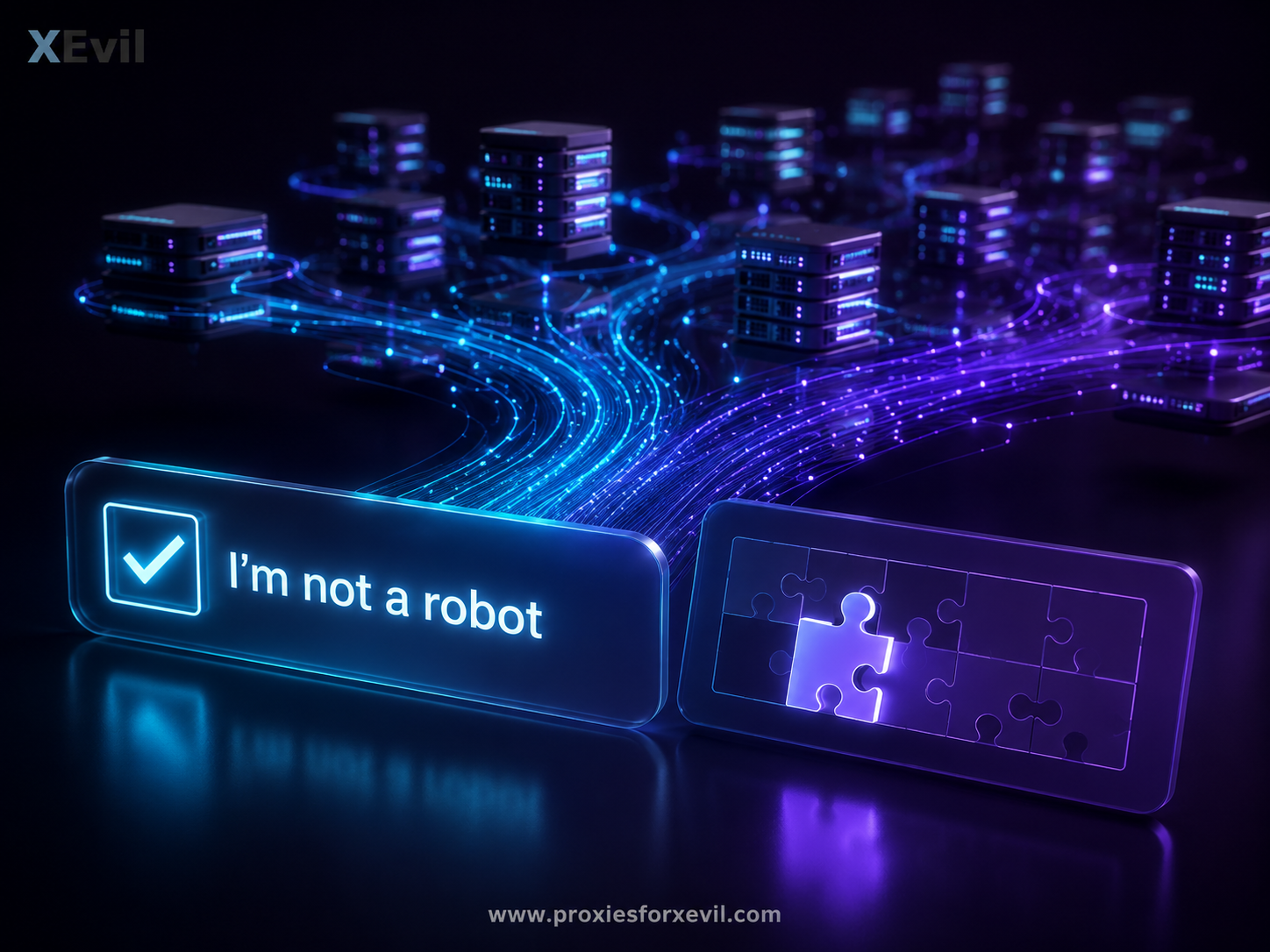 XEvil ReCaptcha solver running through fast IPv6 proxies